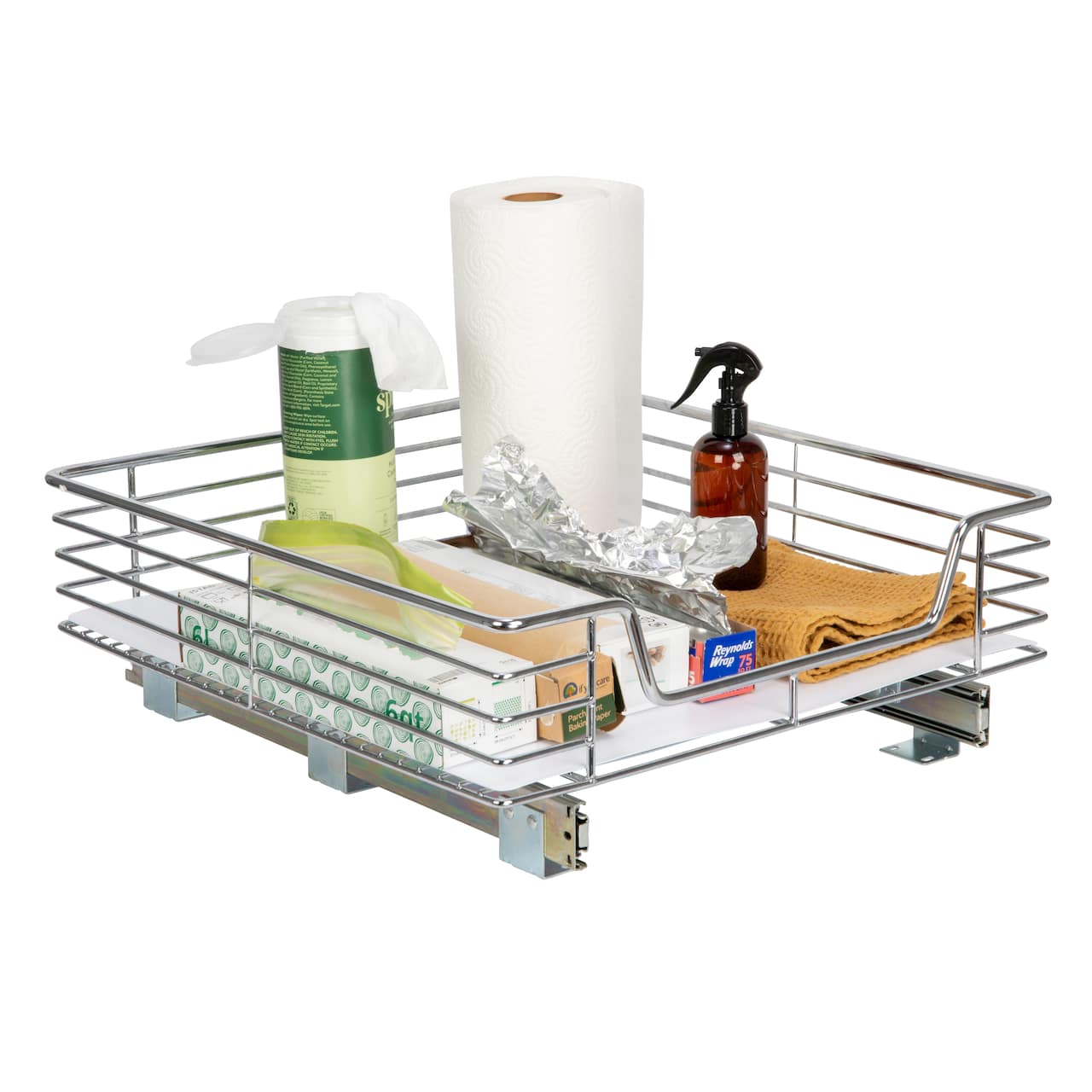 Household Essentials Glidez Lined Cabinet Organizer